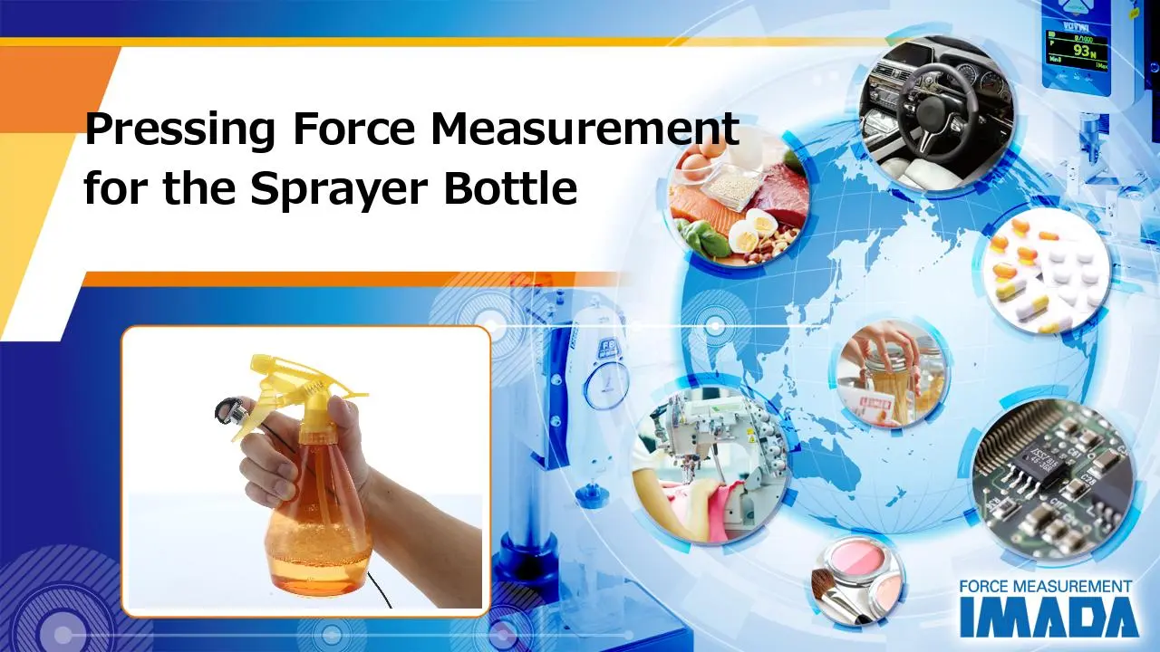Pressing Force Measurement for the Sprayer Bottle