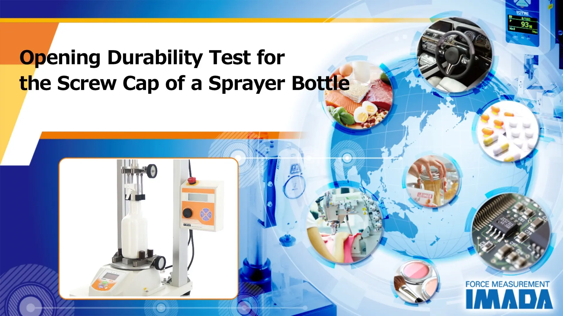 Opening Durability Test for the Screw Cap of a Sprayer Bottle